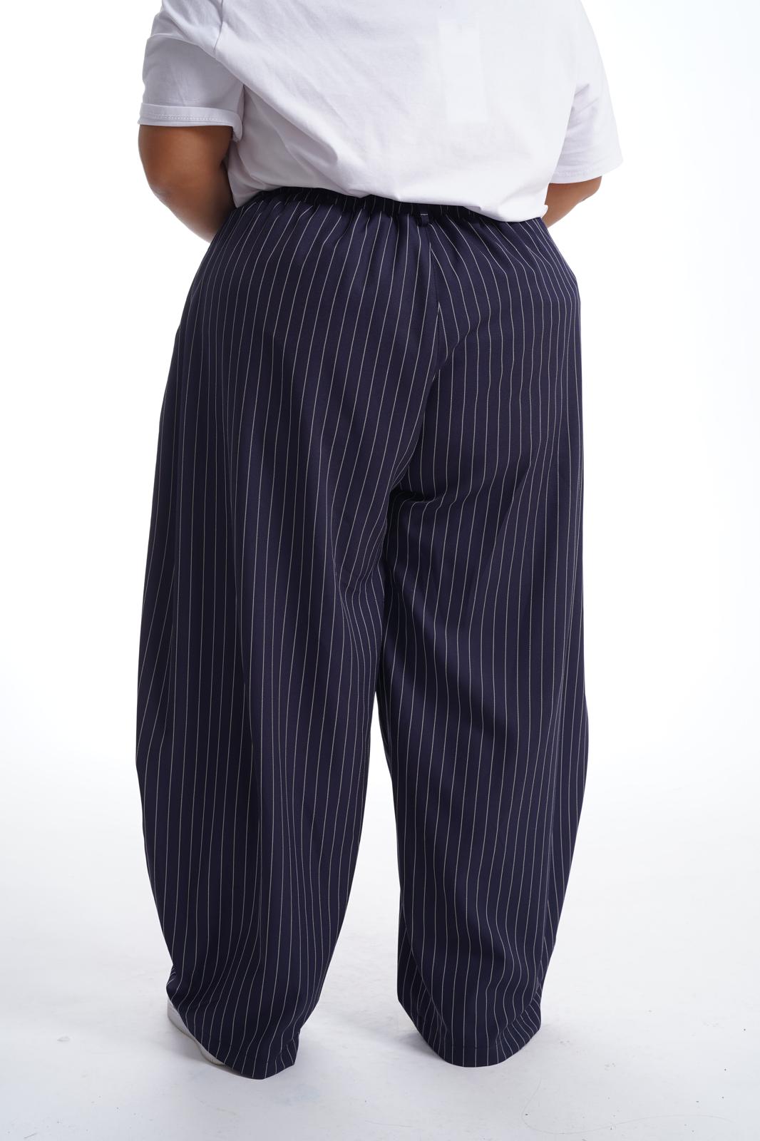 Pantalone Balloon Blu