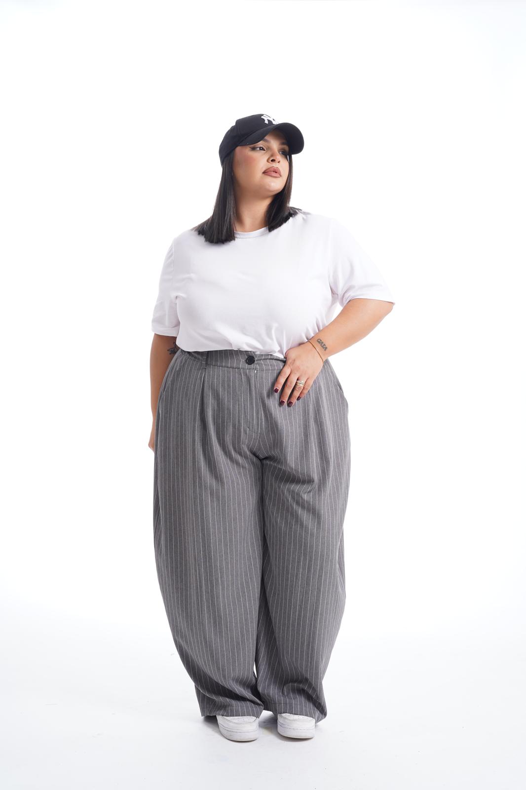 Pantalone Balloon Grigio