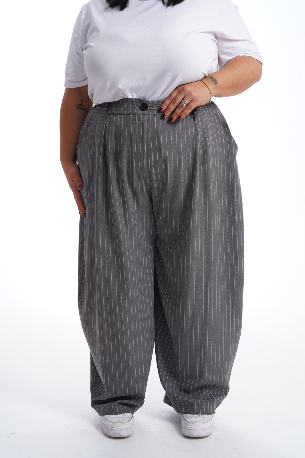 Pantalone Balloon Grigio