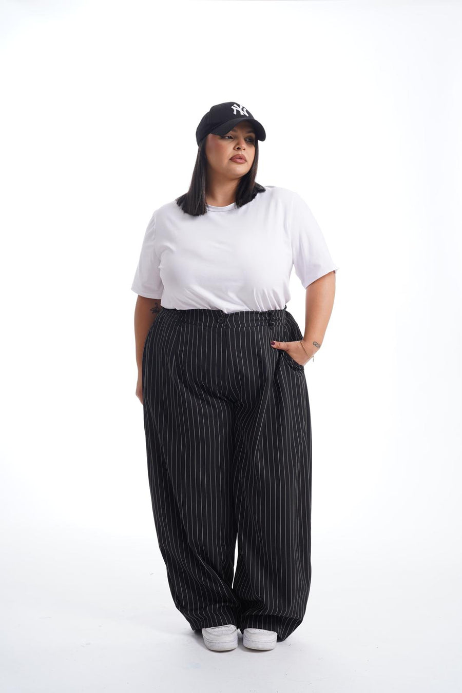 Pantalone Balloon Nero