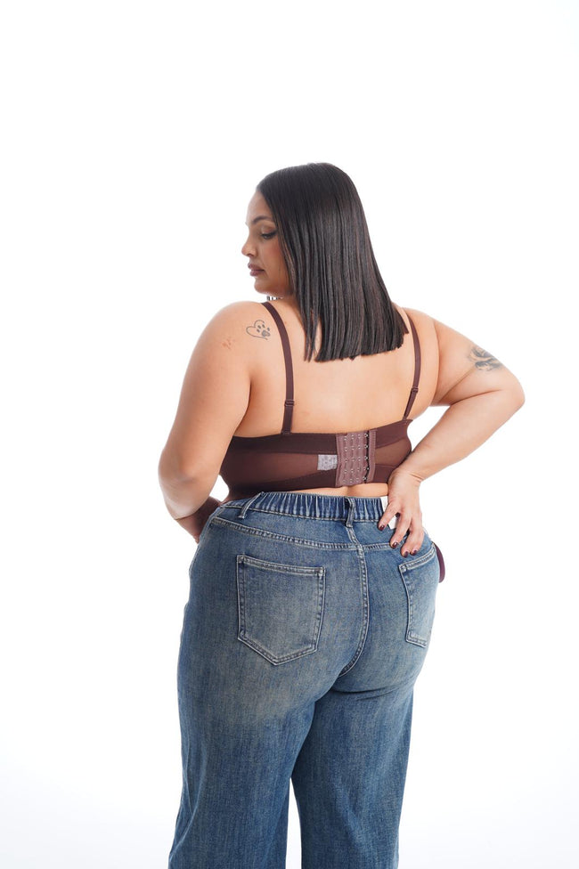 Corsetto Details Marrone
