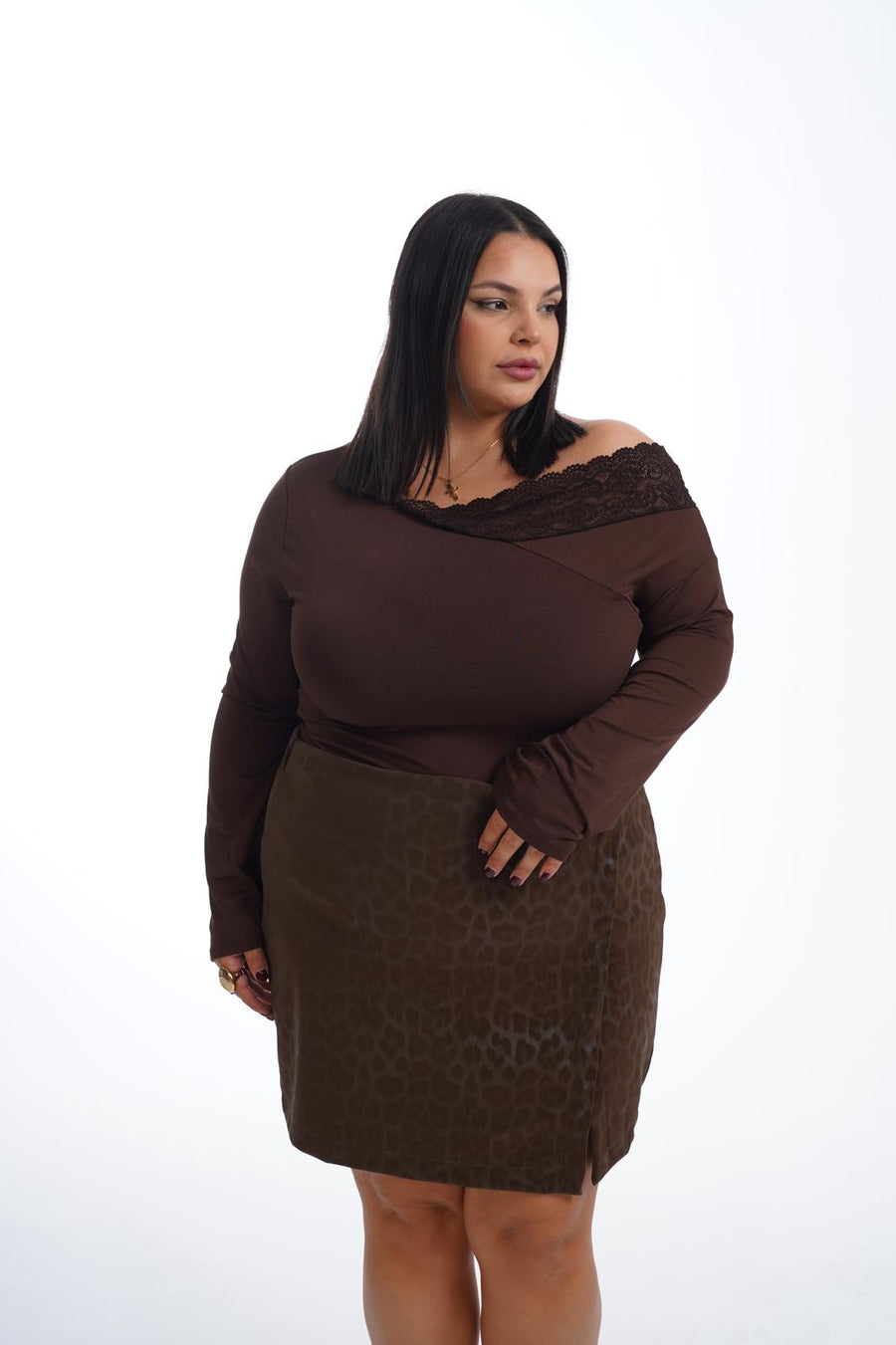 Maglia Monica Marrone