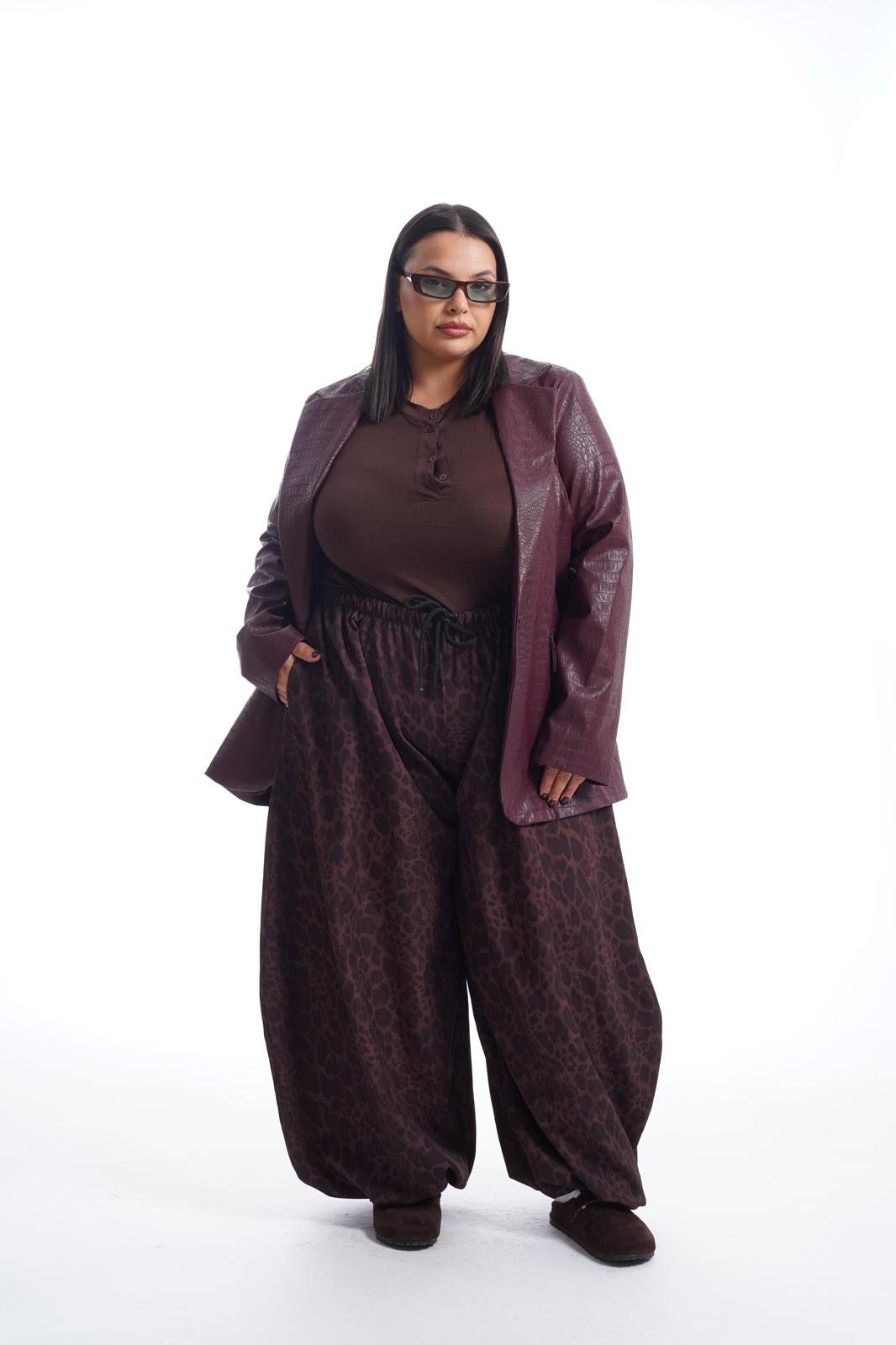 Pantalone Safari Maculato Scuro