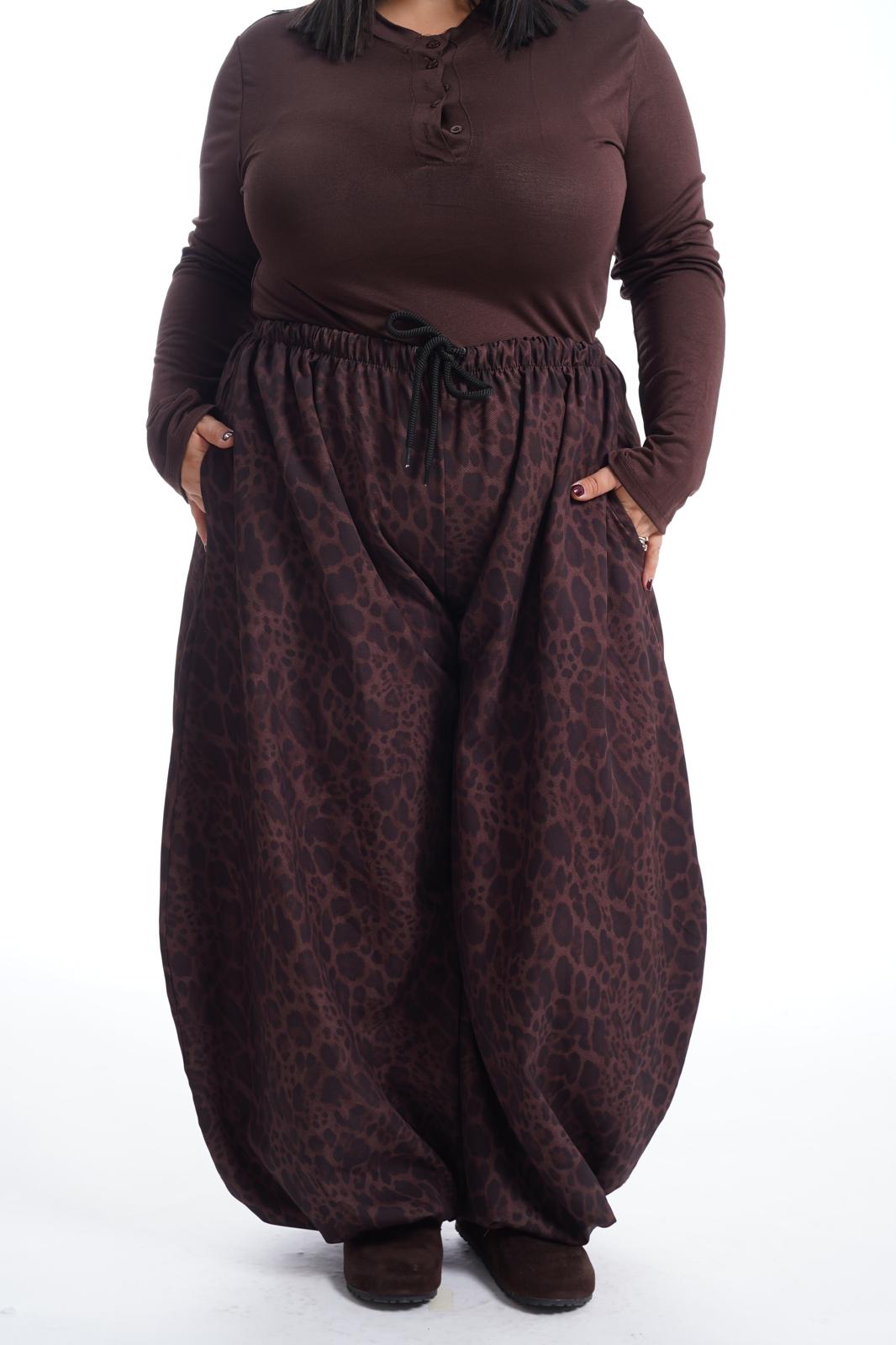 Pantalone Safari Maculato Scuro