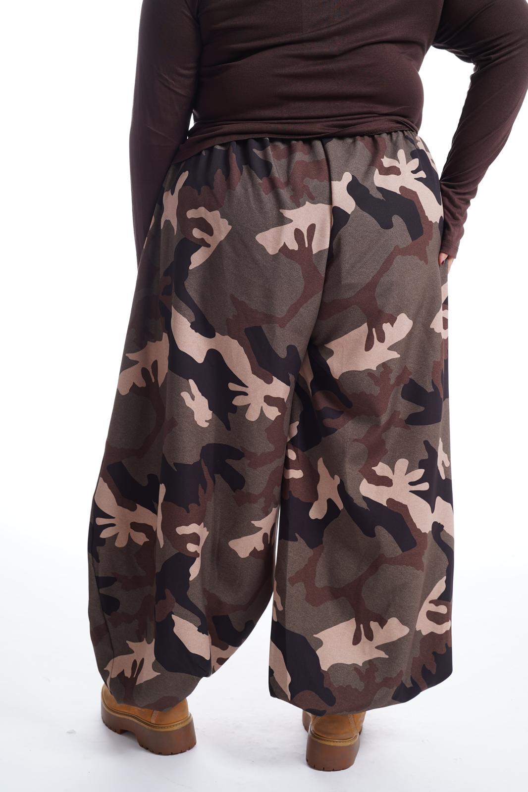 Pantalone Safari Maculato Verde
