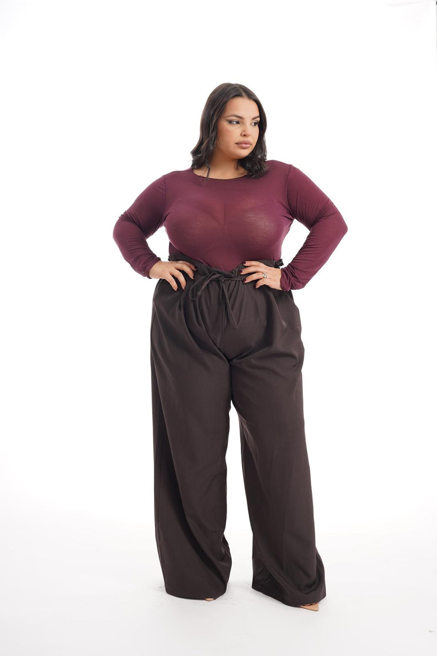 Pantalone Mersia Marrone