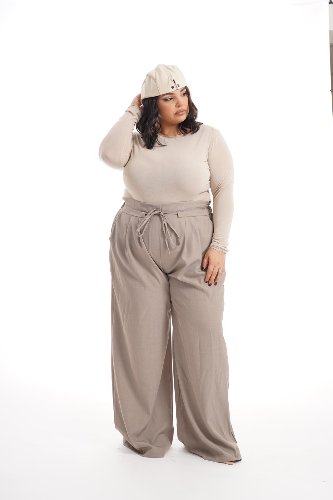 Pantalone Mersia Tortora