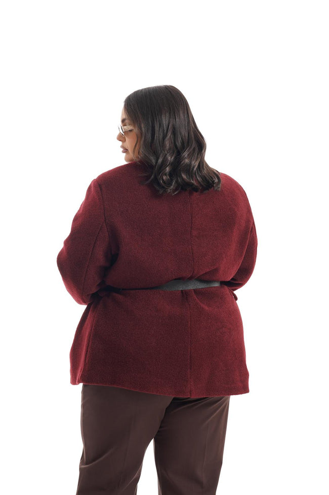 Cappotto Snow Bordeaux