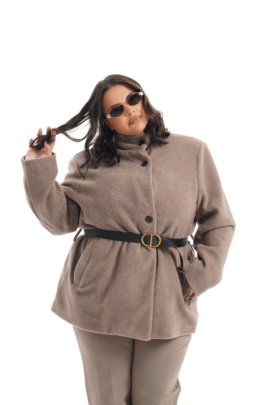 Cappotto Snow Tortora