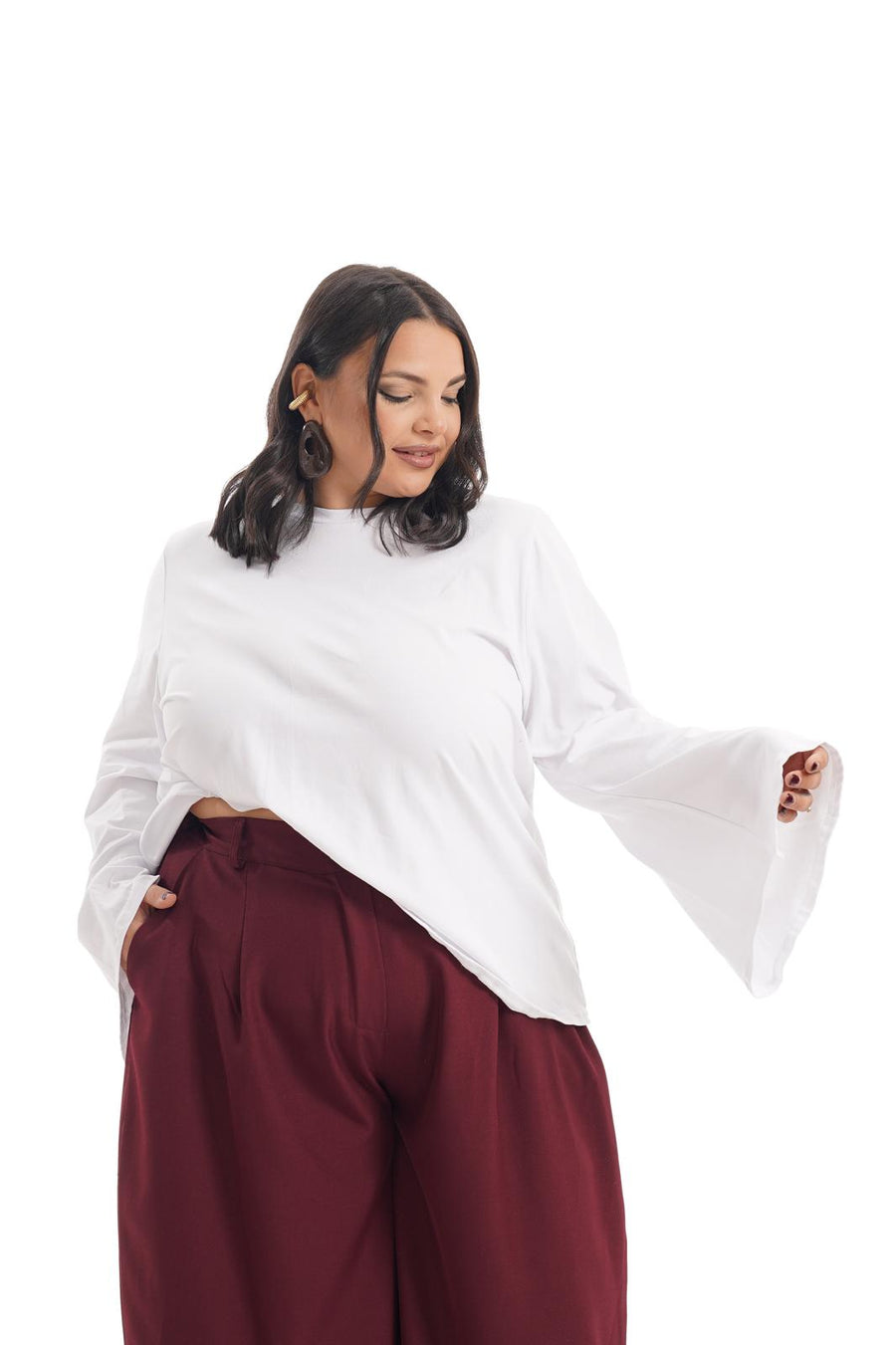 Maglia Long Sliv Bianco