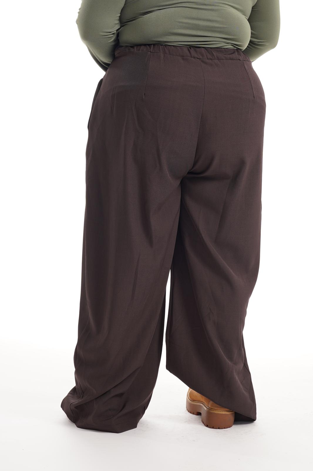 Pantalone Victoria Marrone