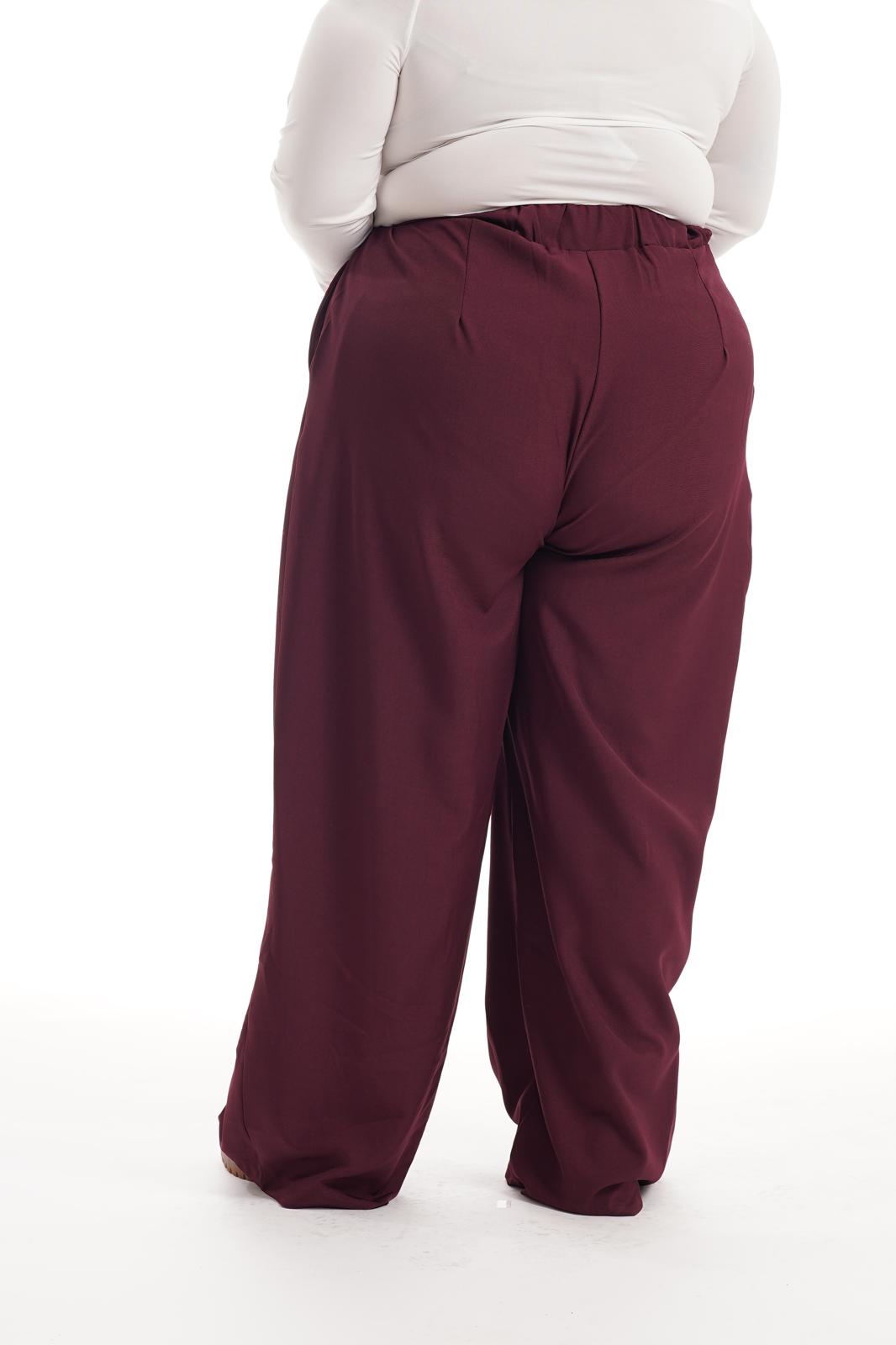 Pantalone Victoria Bordeaux