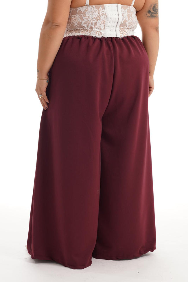 Pantalone Falena Bordeaux