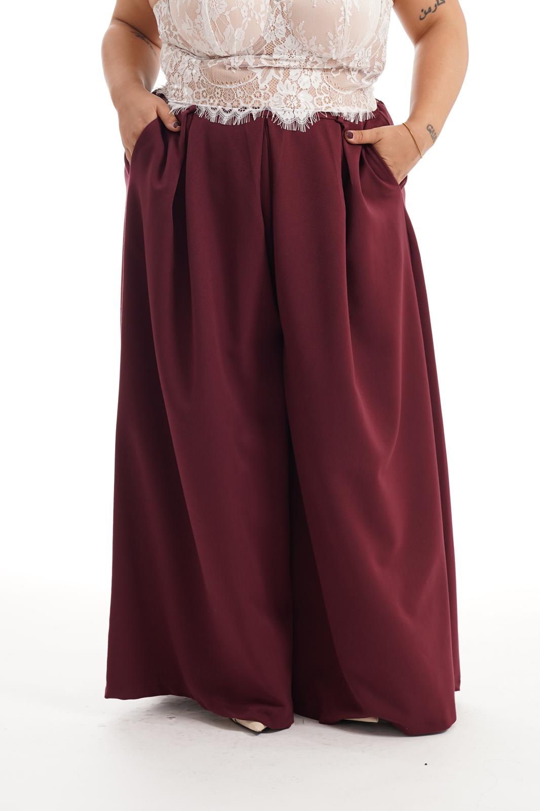 Pantalone Falena Bordeaux