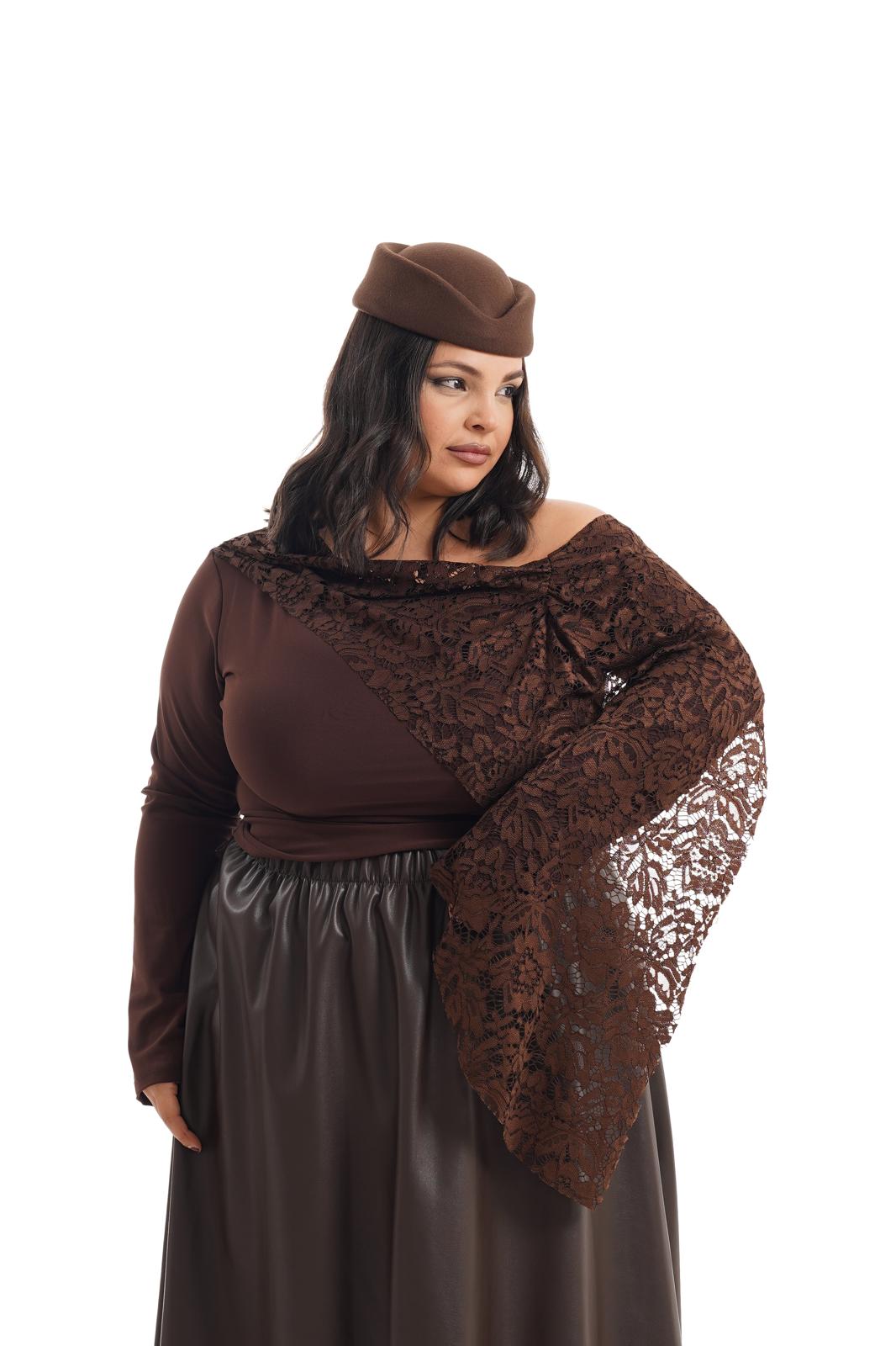 Maglia Eloise Marrone