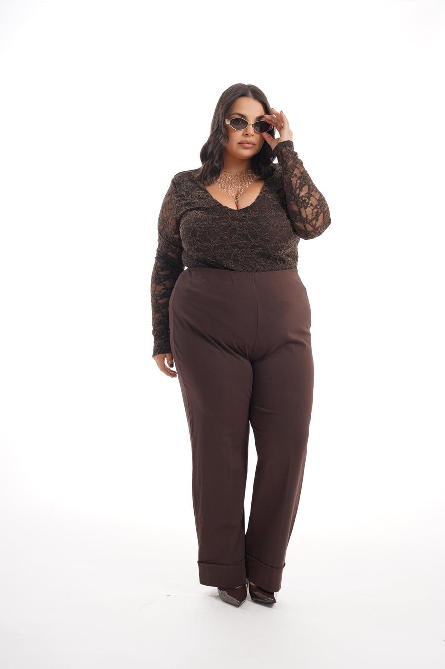 Pantalone City Marrone