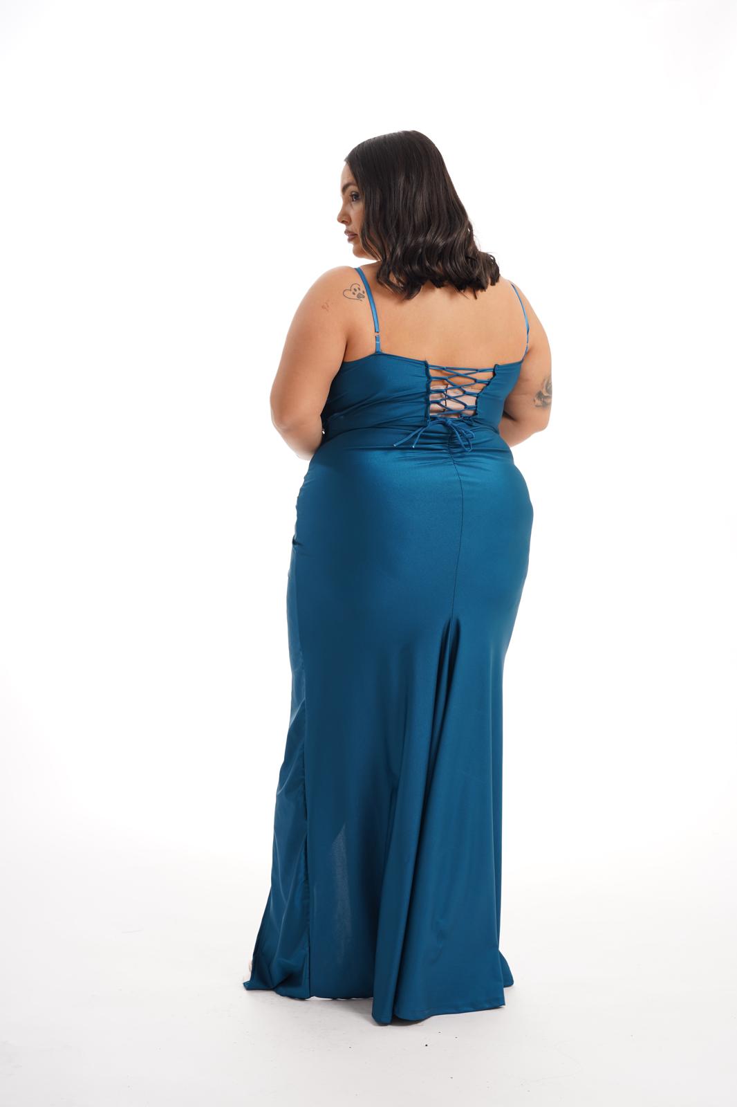 Dress Naomi Petrolio