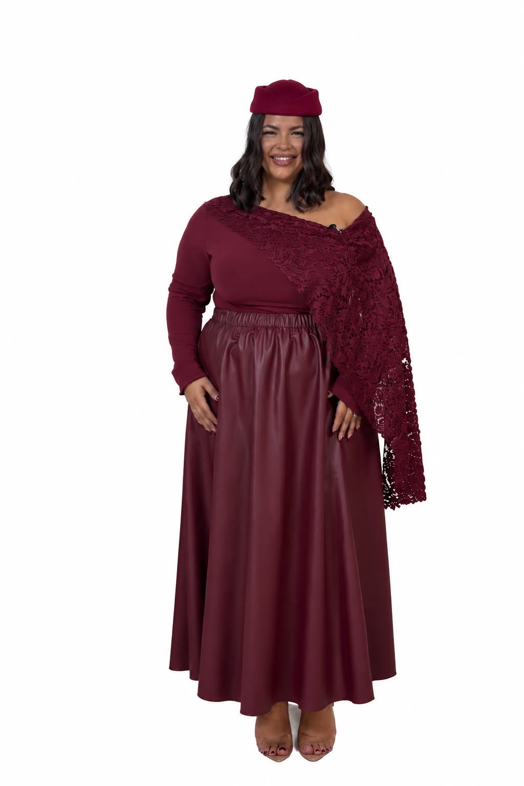 Maglia Eloise Bordeaux