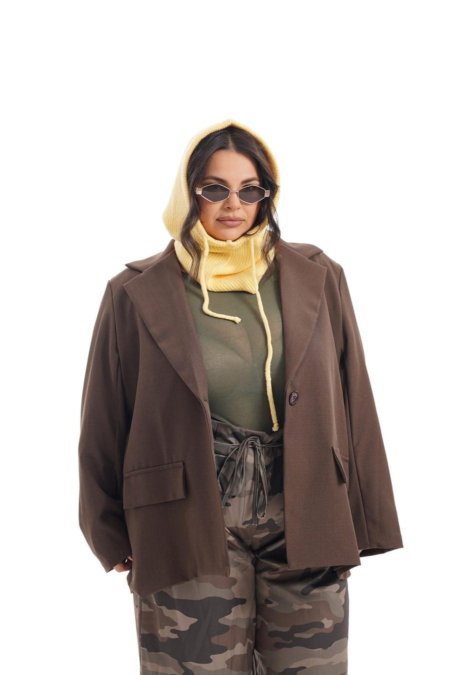 Giacca Camelia Marrone