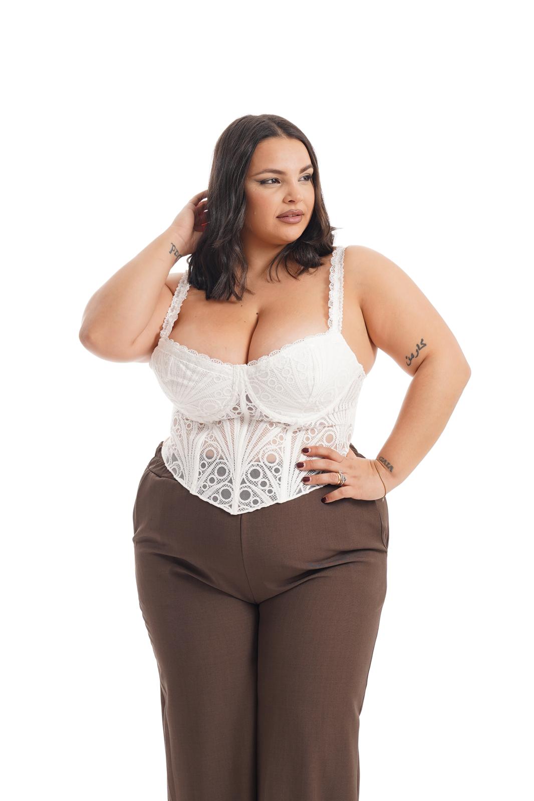 Corsetto Sarah Bianco