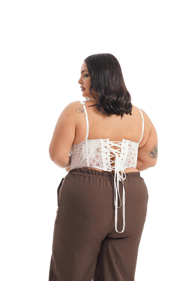 Corsetto Sarah Bianco