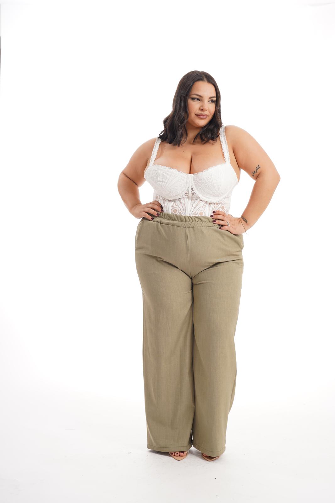 Pantalone Elastic Verde