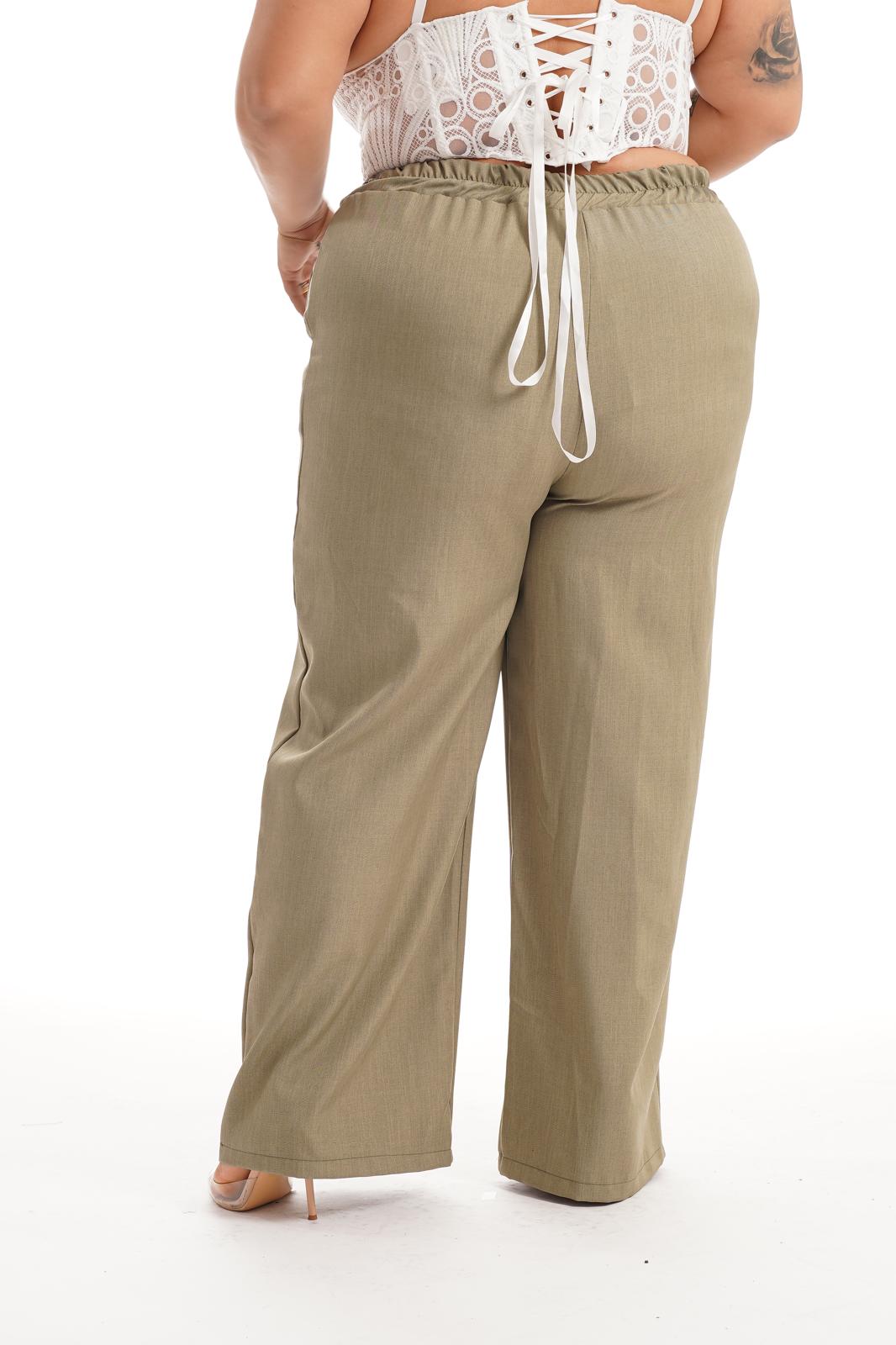Pantalone Elastic Verde