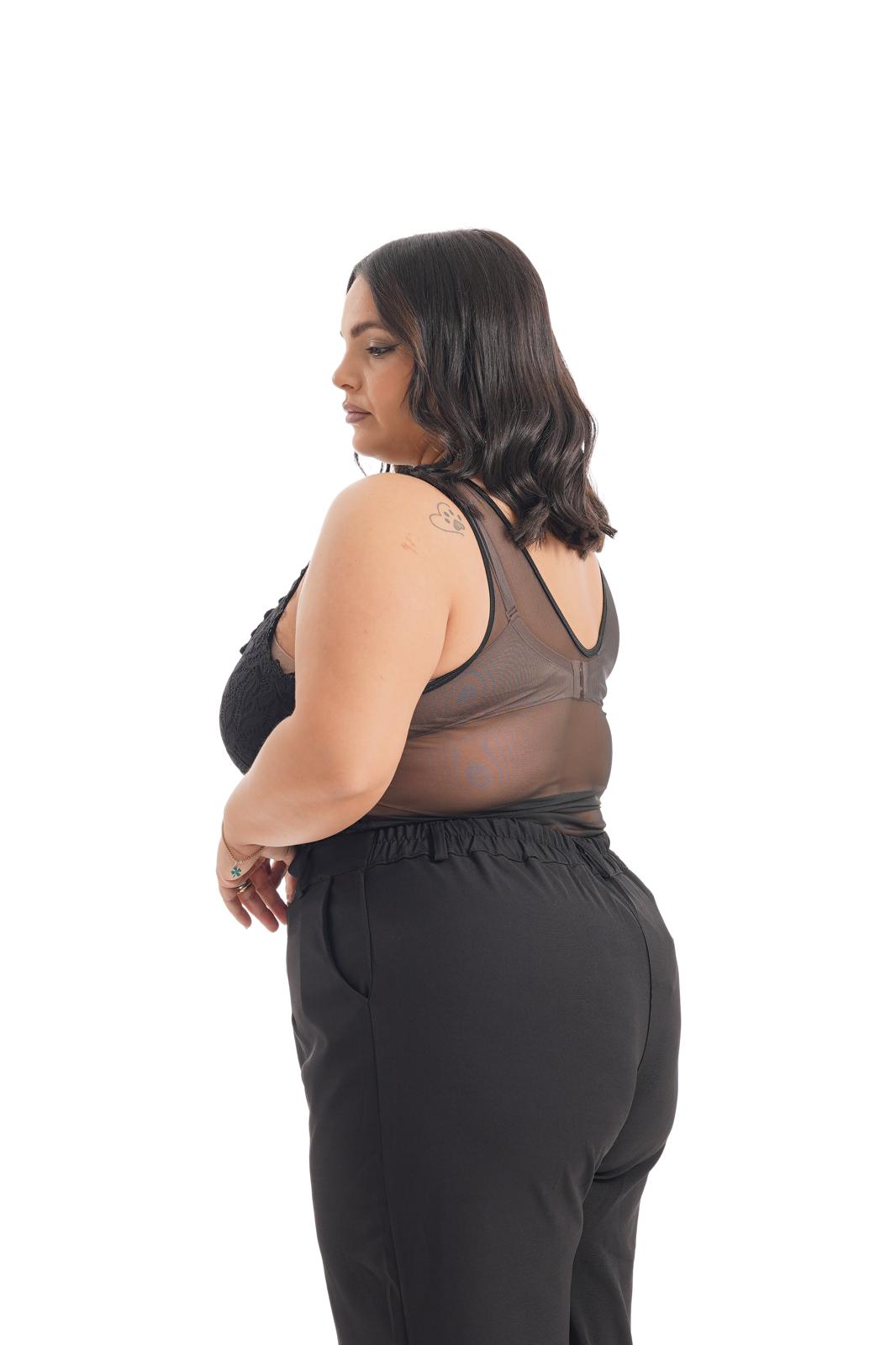 Body Semitrasparente Ady Nero