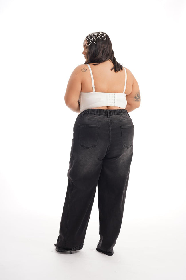 Jeans Nero Sfumato