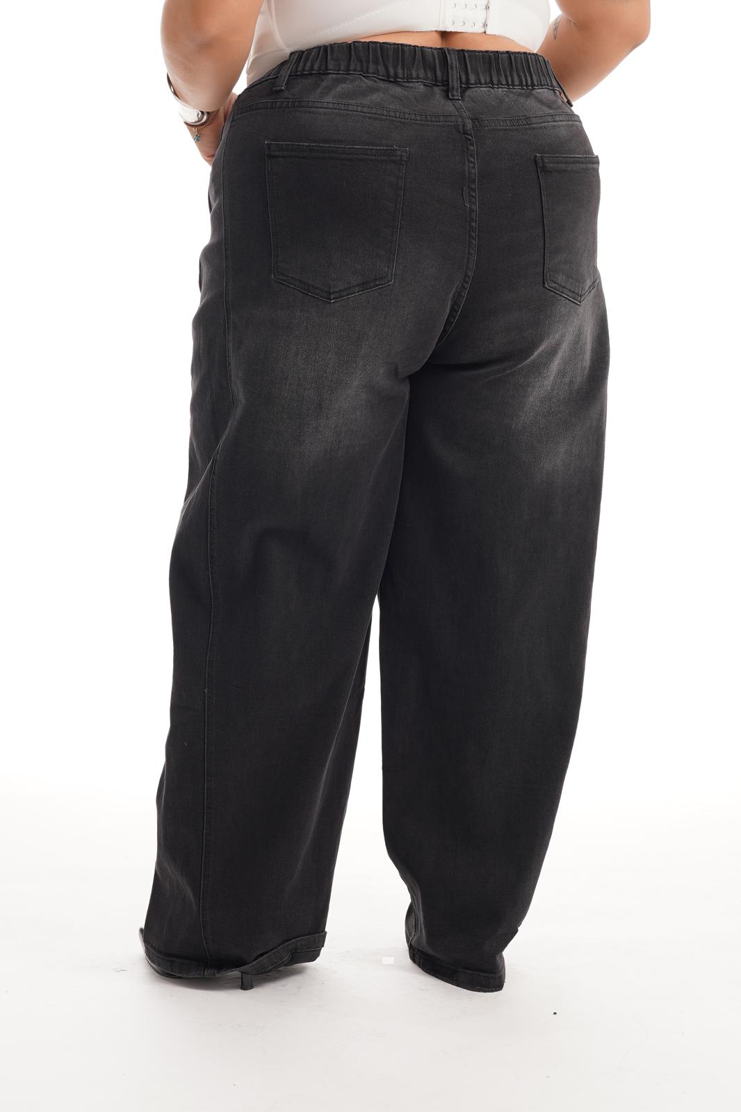 Jeans Nero Sfumato
