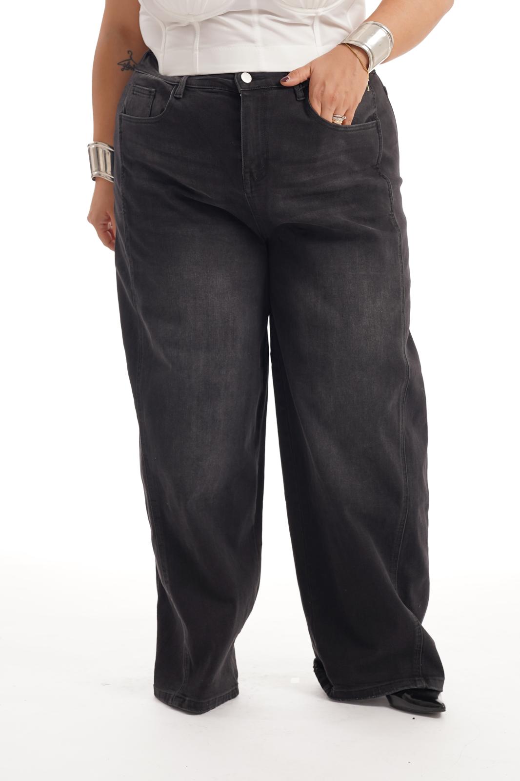 Jeans Nero Sfumato