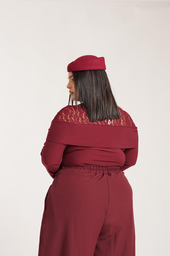 Maglia Mirta Bordeaux