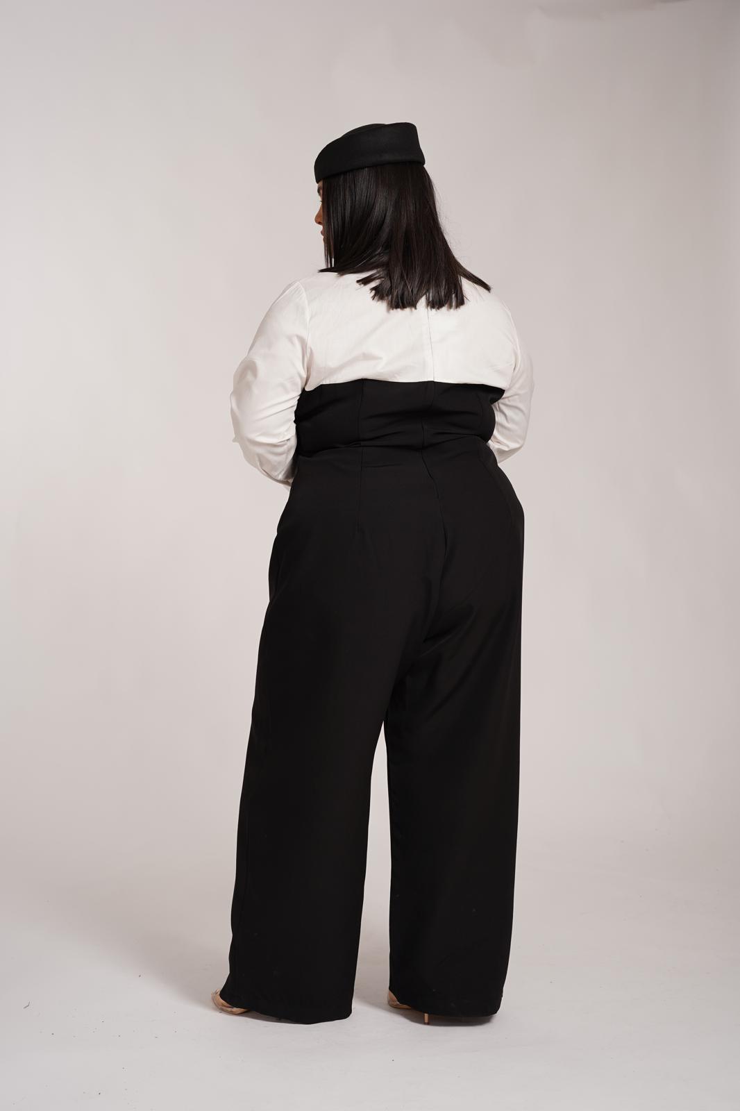 Tutone Camicia Bianco\Nero