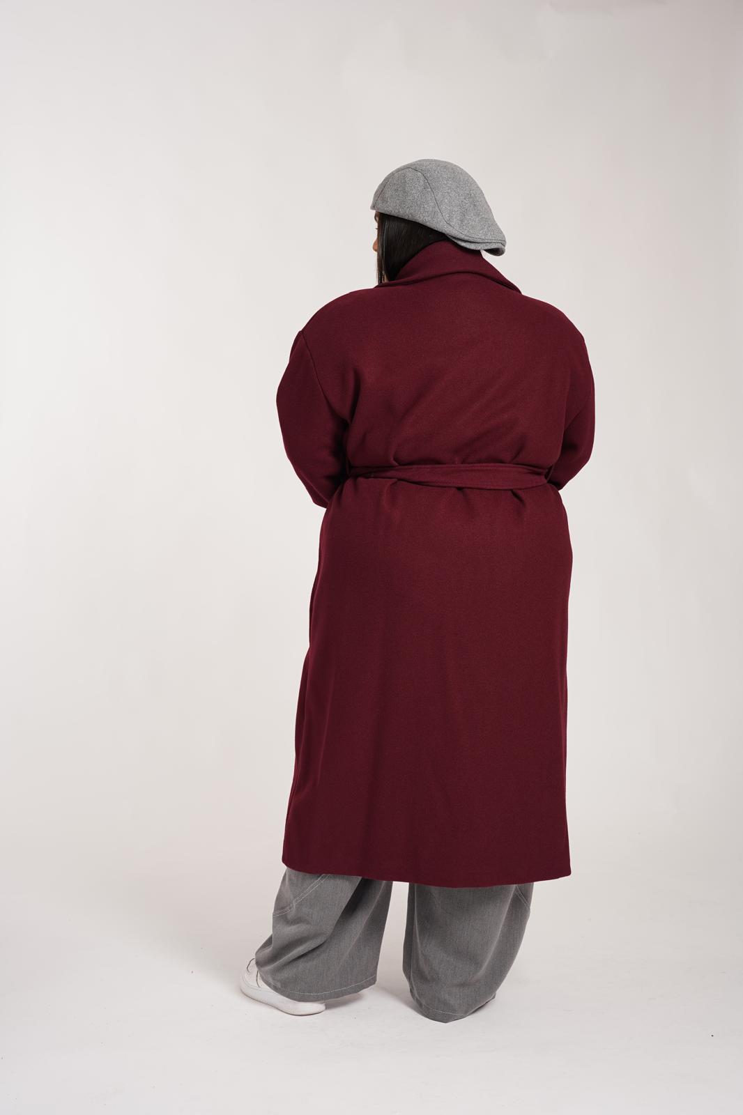 Cappotto Mayra Bordeaux