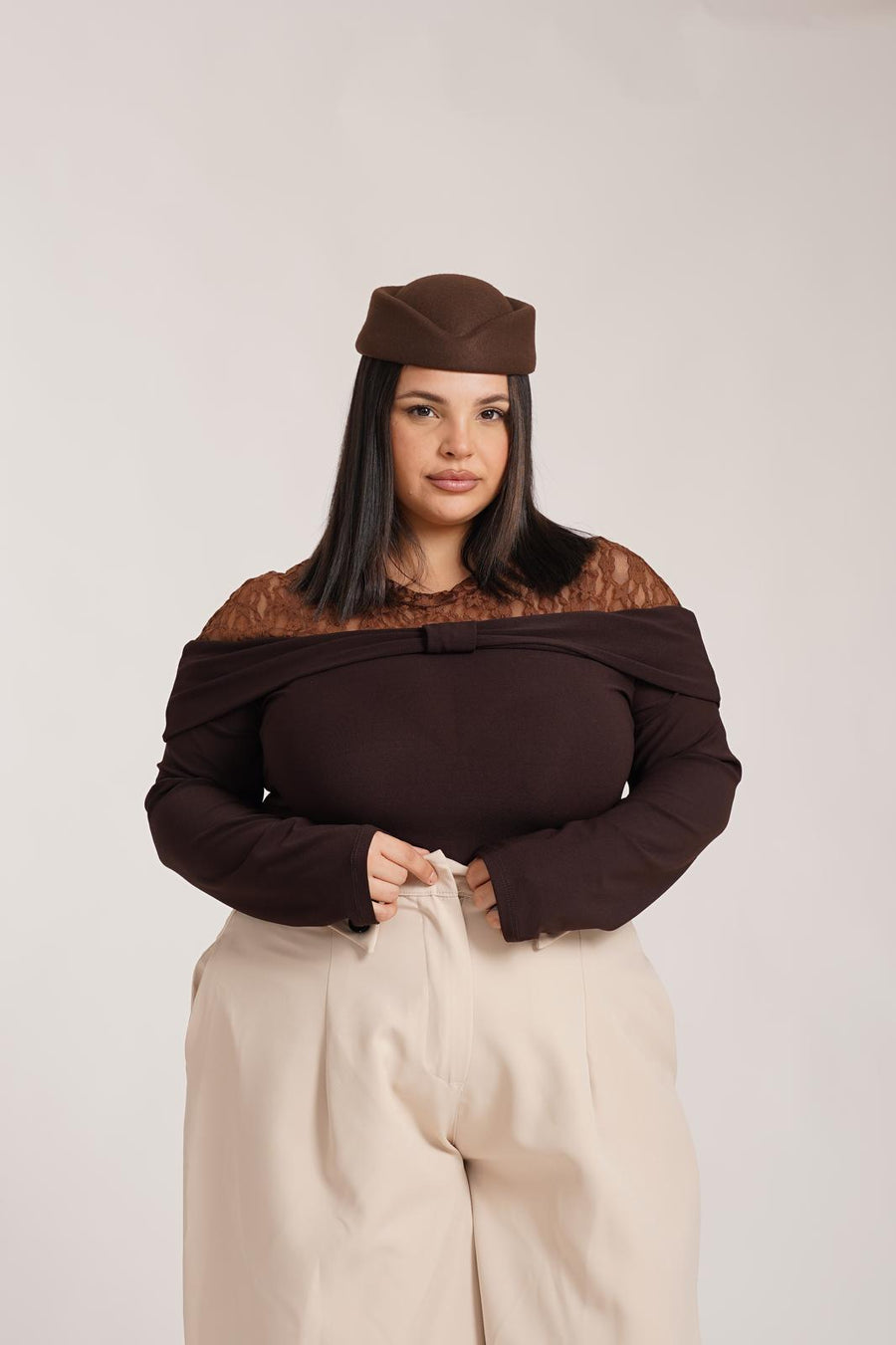Maglia Mirta Marrone