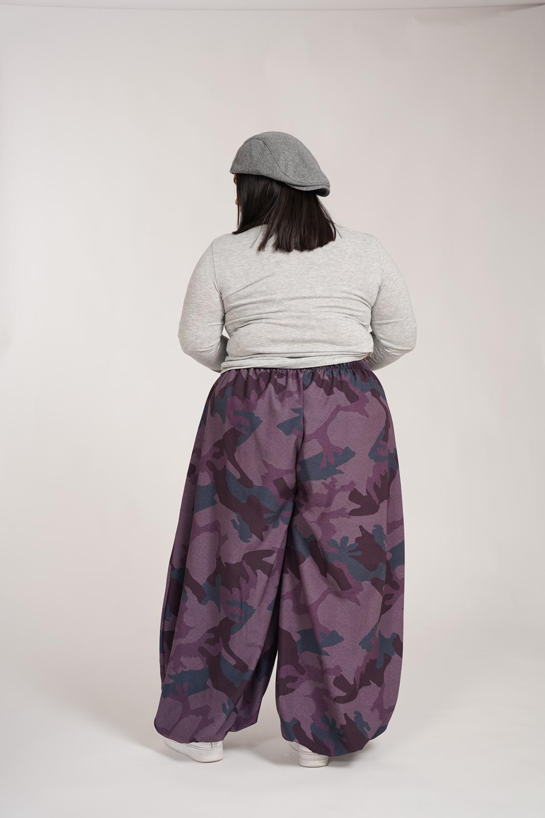 Pantalone Madison Militare\Viola