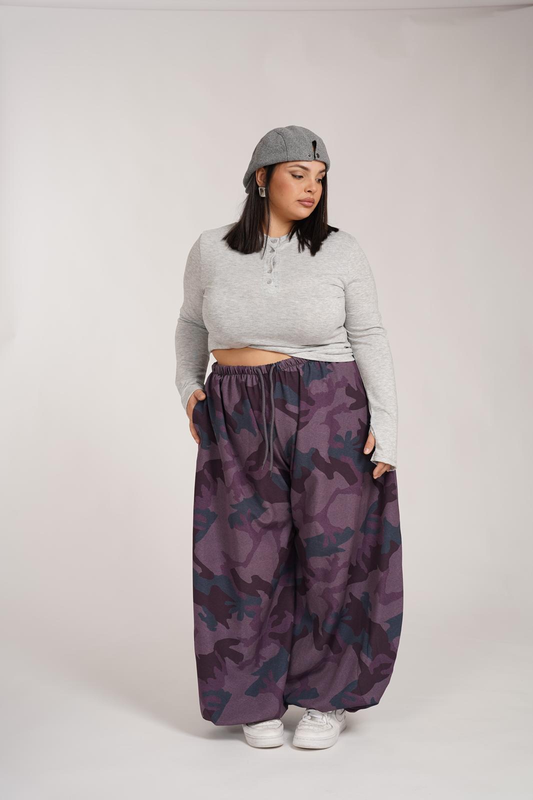 Pantalone Madison Militare\Viola