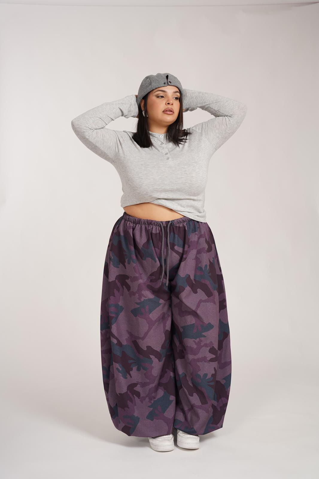 Pantalone Madison Militare\Viola