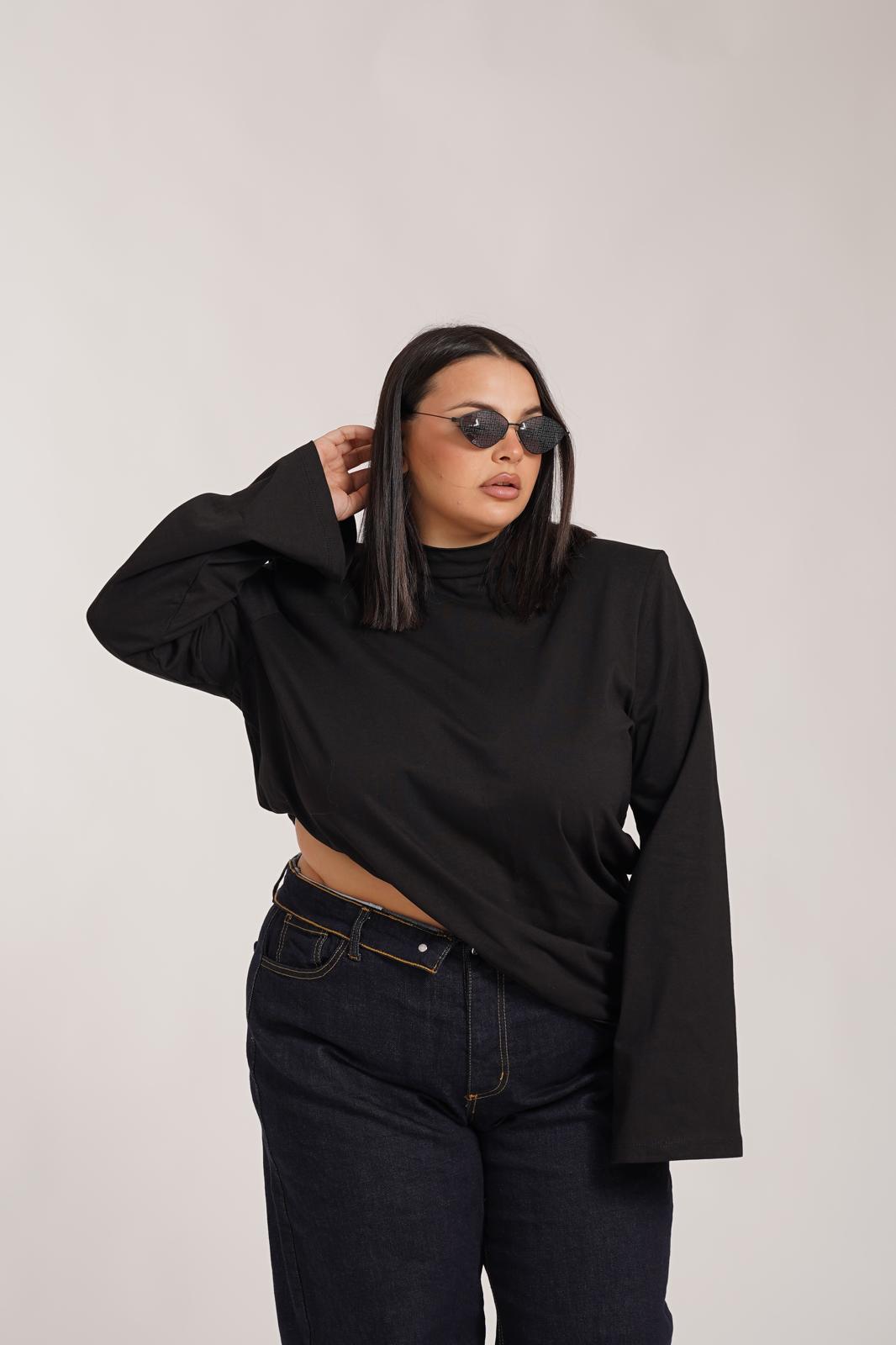Maglia Con Spalline Just West Nera