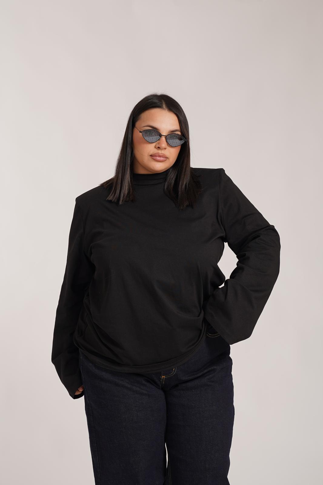 Maglia Con Spalline Just West Nera