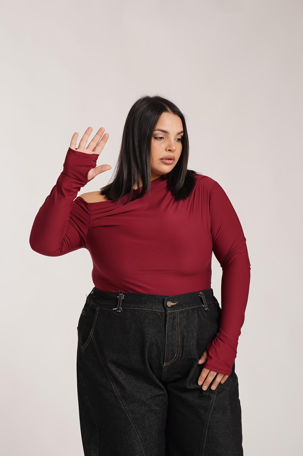 Maglia Noemi Bordeaux