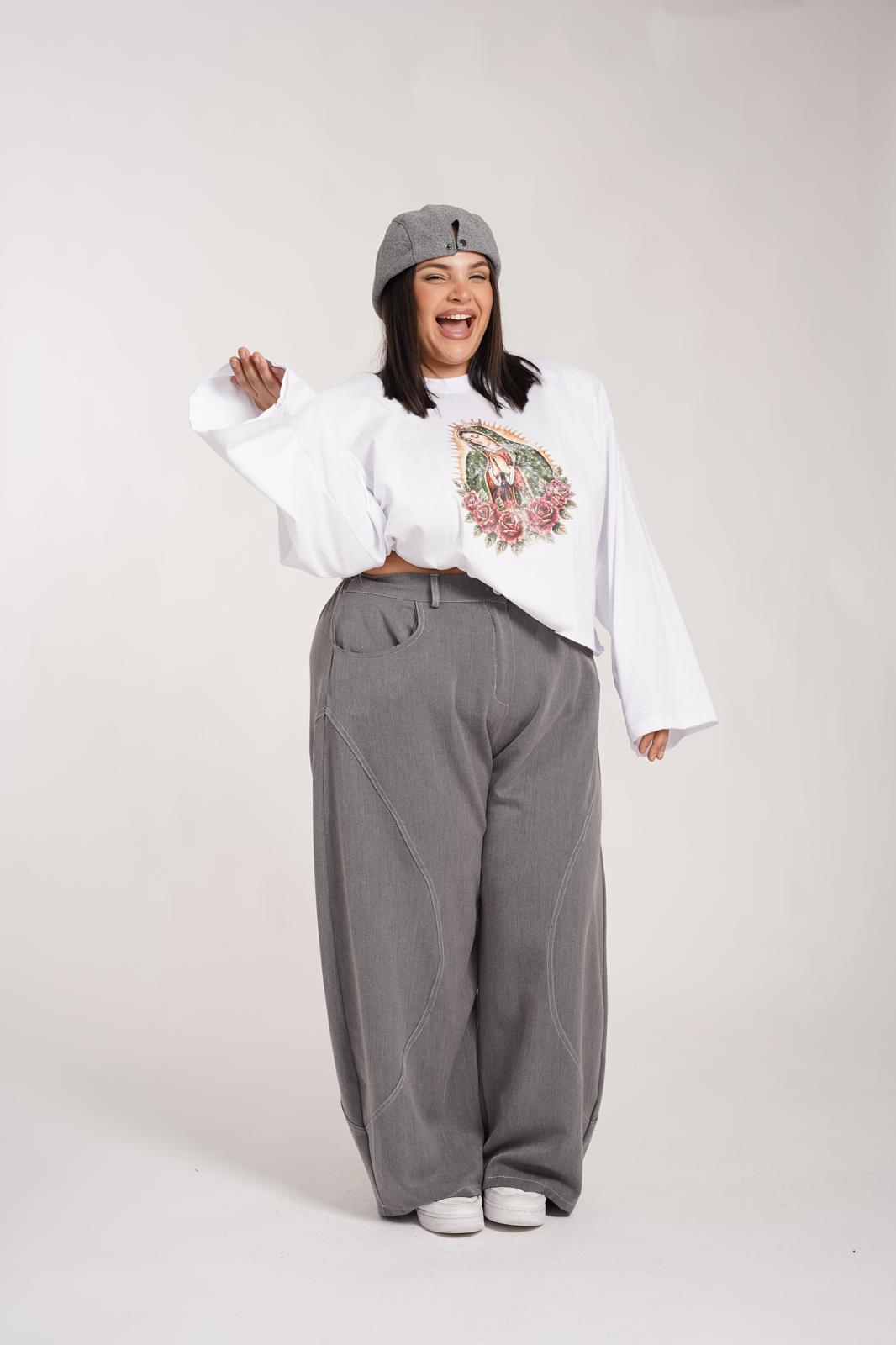 Pantalone Line Grigio