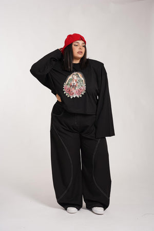 Pantalone Line Nero