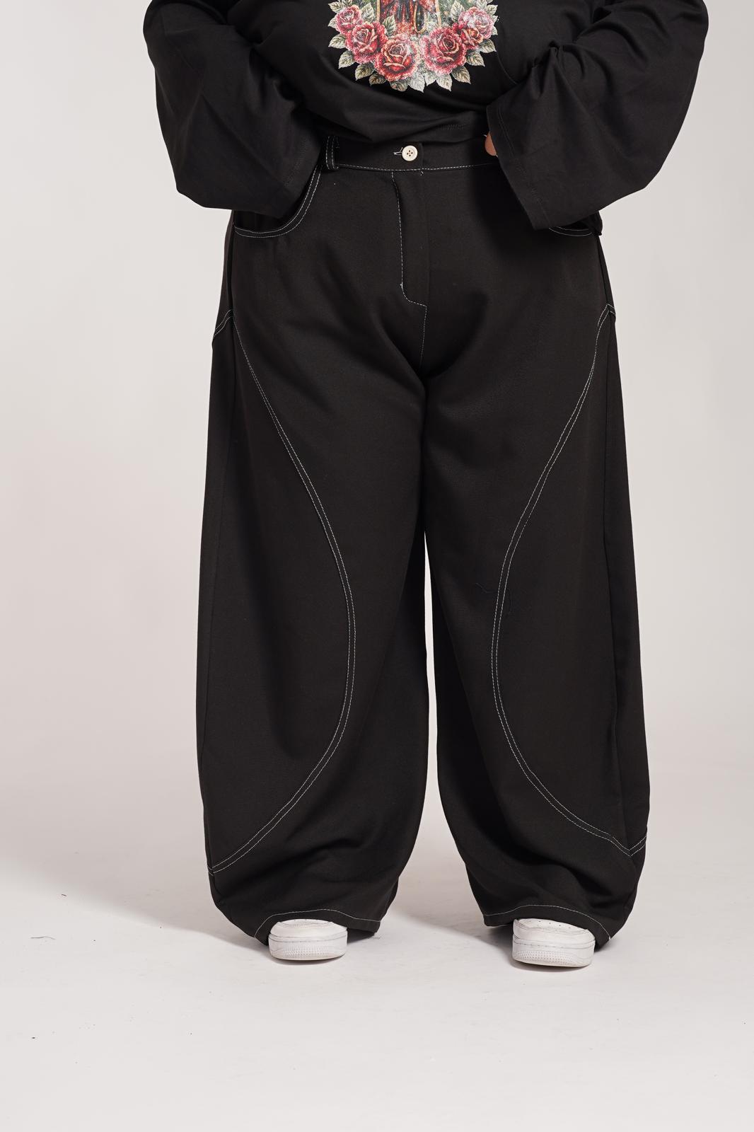 Pantalone Line Nero