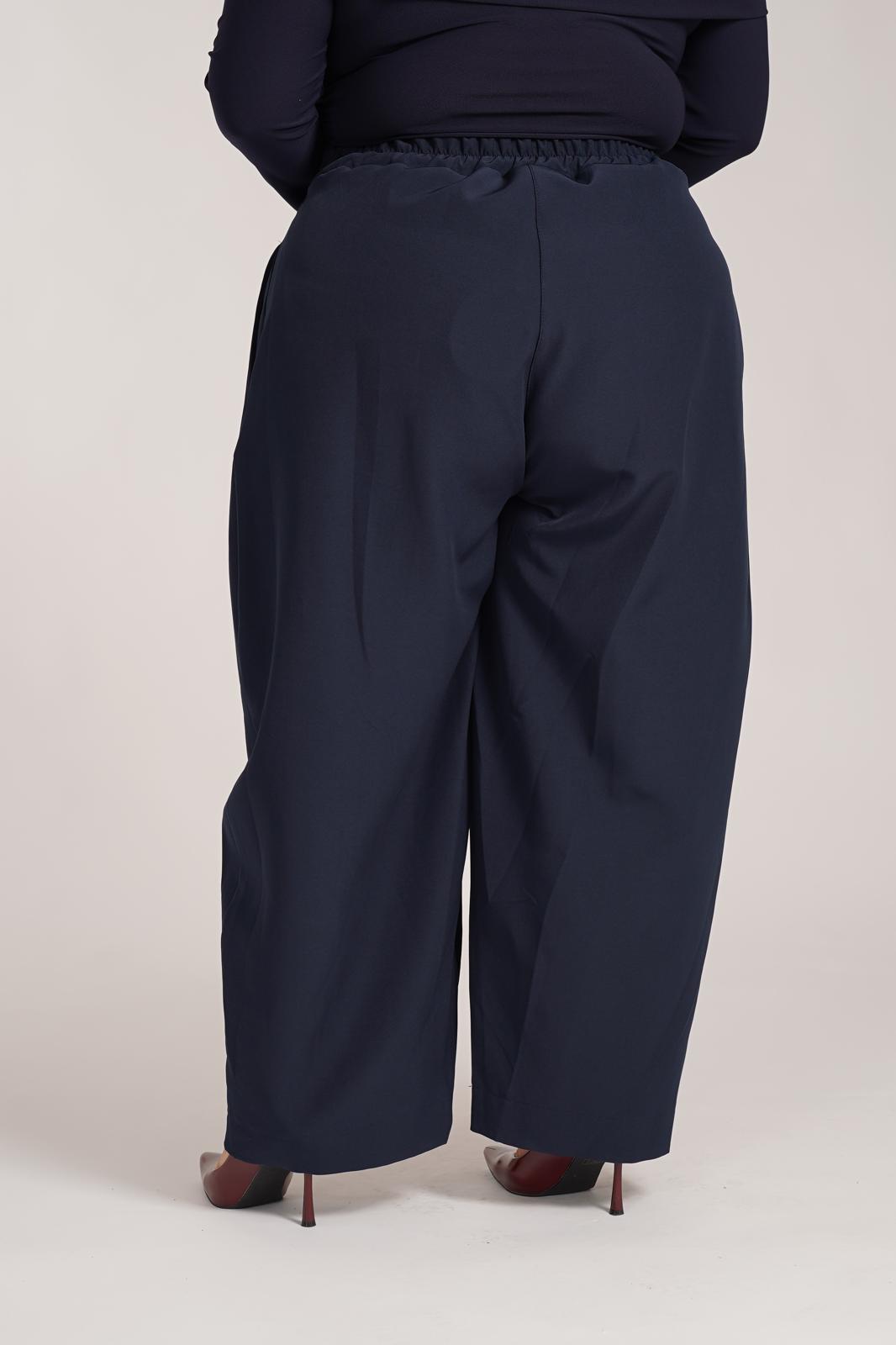 Pantalone Bottoncino Blu